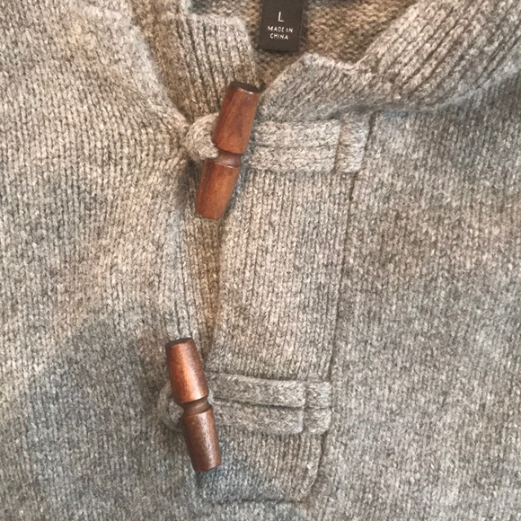 Banana Republic Extra Fine Merino Sweater w/ Hood - Picture 5 of 5